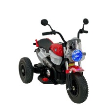 Uşaq elektrik motosikli SMR661, 2 motor, qırmızı - smr661