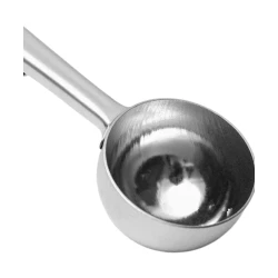 Кофейная мерная ложка Hom-me 104824, 18 см, нержавеющая сталь, серебристая
