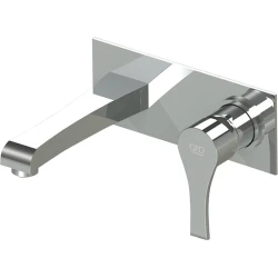 Смеситель для раковины GPD MDA65 серебристый Смеситель для раковины GPD MDA65 серебристый