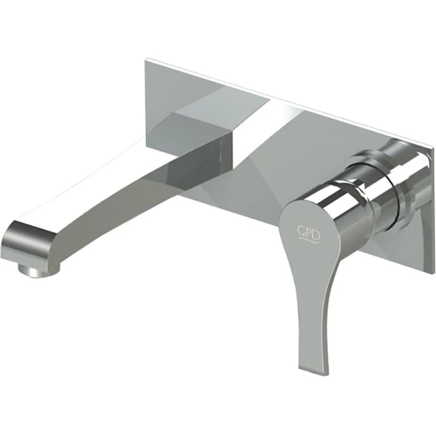 Смеситель для раковины GPD MDA65 серебристый Смеситель для раковины GPD MDA65 серебристый
