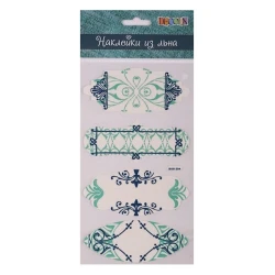 Наклейки из льна Decola 4, 4 шт