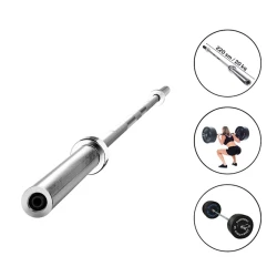 Гриф WS0100, хром, серебристый, 220х5 см