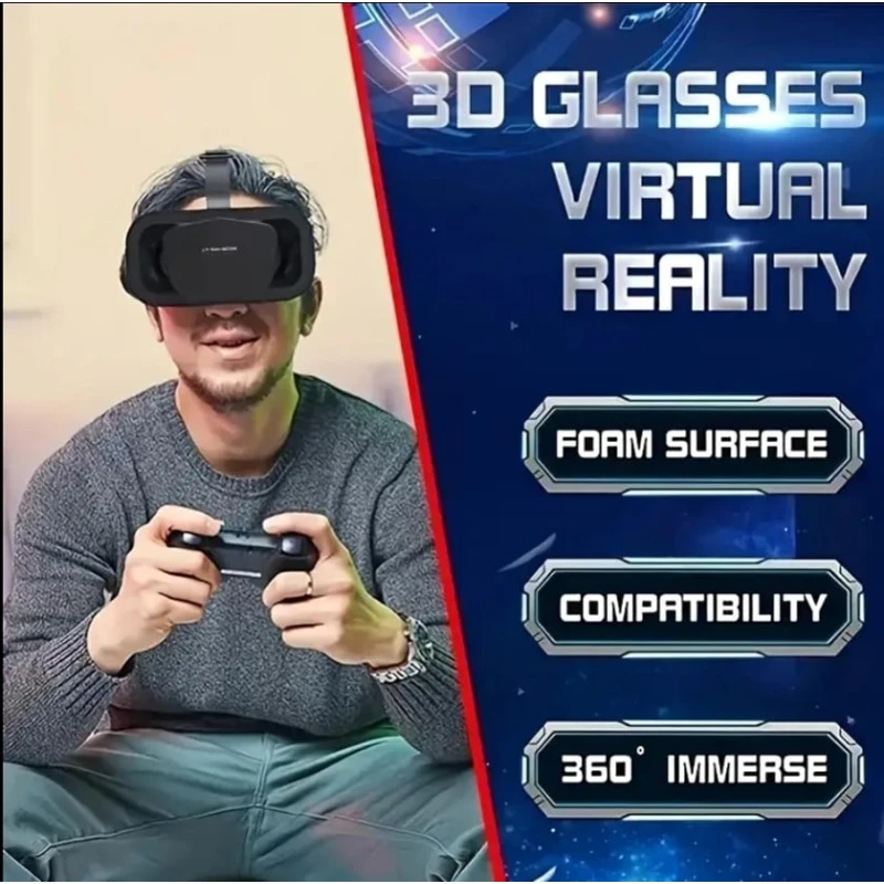 Очки виртуальной реальности VR Shinecon, черные Очки виртуальной реальности VR Shinecon, черные