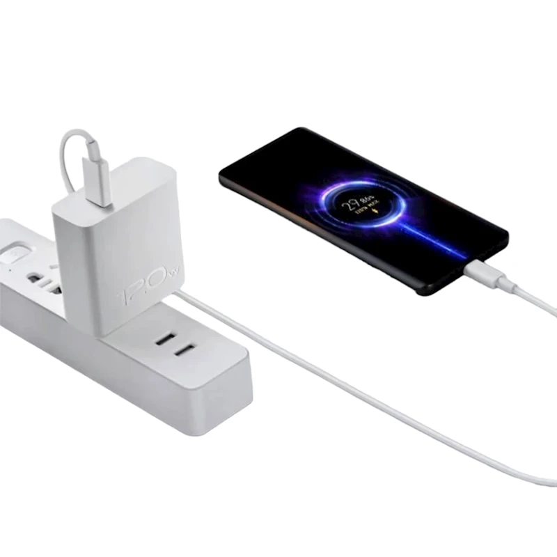 Кабель USB Xiaomi 120W Type-C to Type-C, Белый