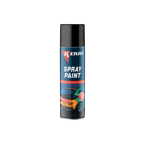 Эмаль Kerry KR-011, черный, 405 мл Эмаль Kerry KR-011, черный, 405 мл