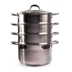 Мантоварка Vicalina VL-5028, нержавеющая сталь, 28 см Мантоварка Vicalina VL-5028, нержавеющая сталь, 28 см