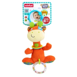 Çınqıldayan oyuncaq Winfat Patch the Giraffe, 0+ ay