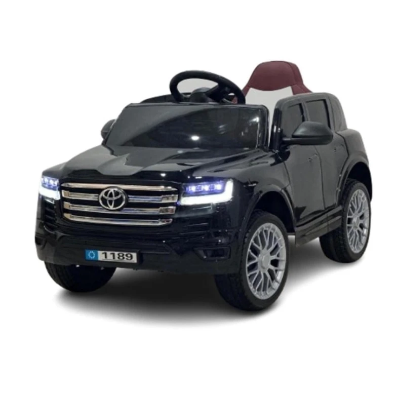 Uşaq elektrik avtomobili Land Cruiser 2 yaş üzəri qara Uşaq elektrik avtomobili Land Cruiser 2 yaş üzəri qara
