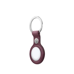 Çexol Apple treker üçün Apple AirTag FineWoven Key Ring Mulberry
