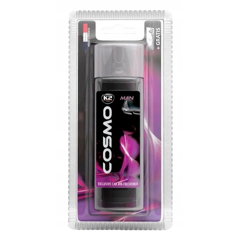 Ароматизатор для автомобиля K2 Cosmo Man, жидкий/ручная/подвесная, 50 мл Ароматизатор для автомобиля K2 Cosmo Man, жидкий/ручная/подвесная, 50 мл