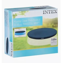 Тент для бассейна Intex X281995021, диаметр 3.05 м, синий