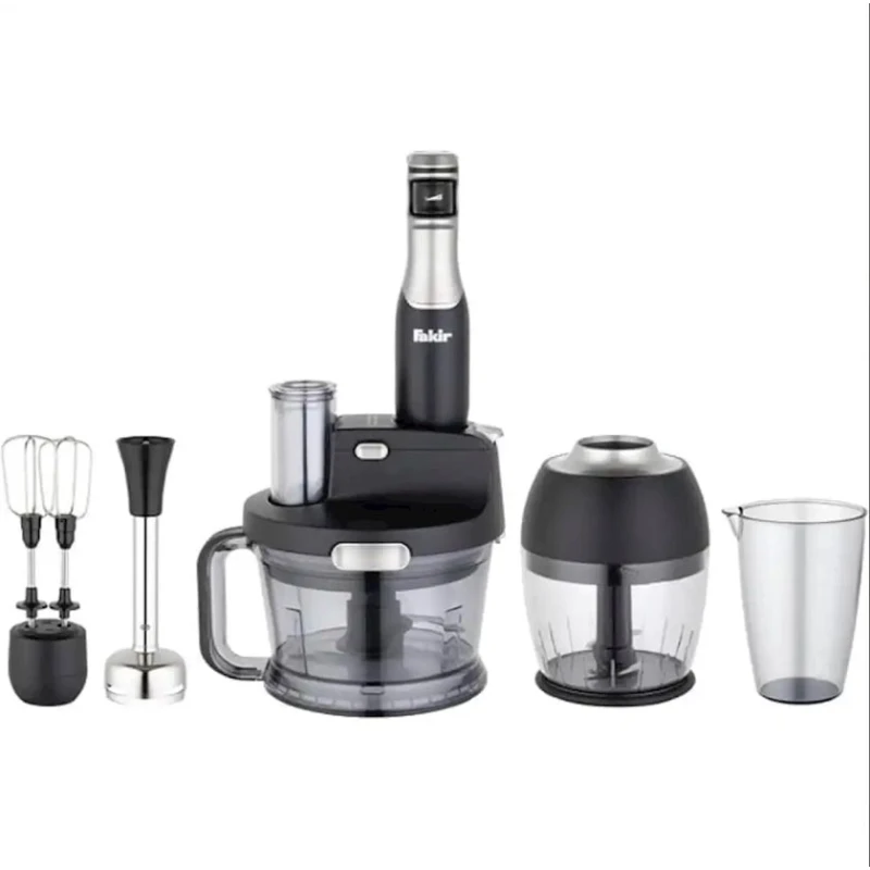 Blender Fakir Speed Multi Blender Seti Black & Silver Blender Fakir Speed Multi Blender Seti Black & Silver
