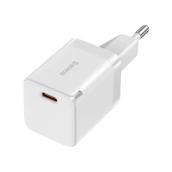 Сетевое зарядное устройство Baseus GAN3 Fast Charger 1C 30 W, Белый Сетевое зарядное устройство Baseus GAN3 Fast Charger 1C 30 W, Белый
