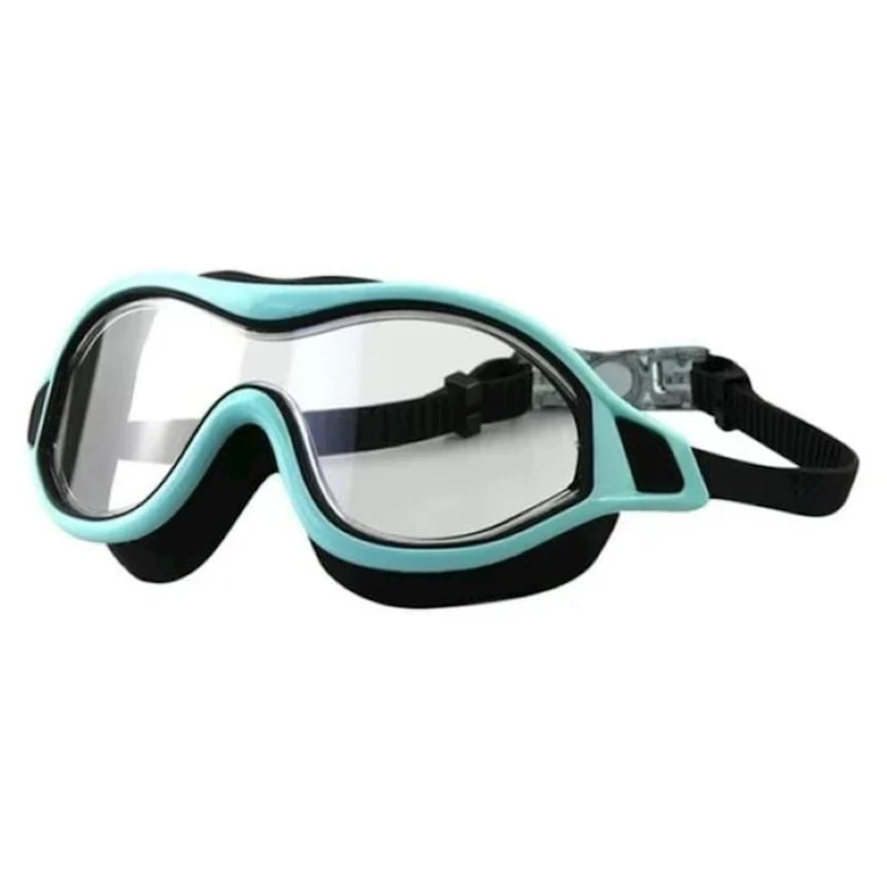 Очки для плавания Conquest BL-1038, черные/голубые