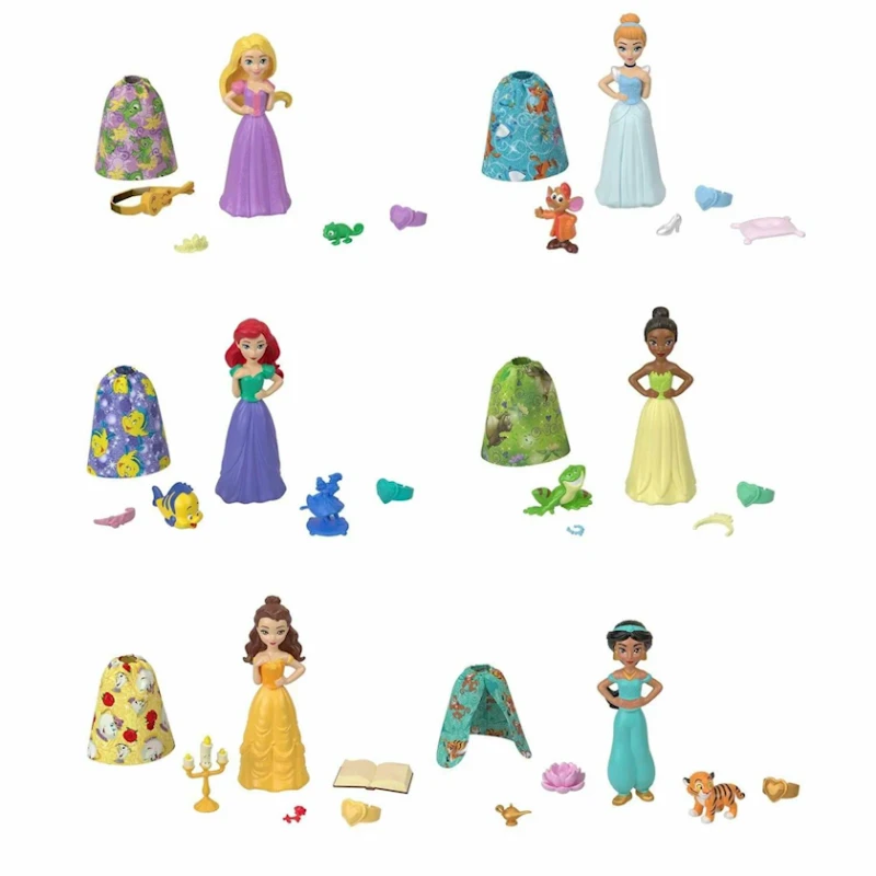 Кукла-cюрприз Mattel Disney Pricess Royal Reveal Spring, 3+, товар в ассортименте
