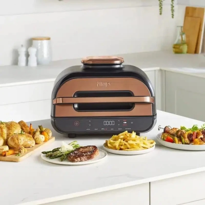 Электрический гриль Ninja Foodi Max Health Gold AG551EUCP