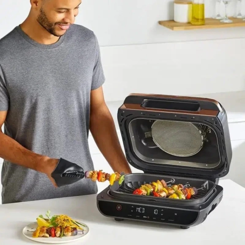 Электрический гриль Ninja Foodi Max Health Gold AG551EUCP