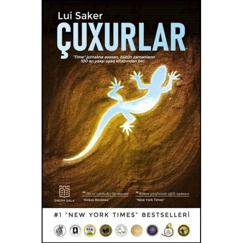 Kitab Qədim Qala Çuxurlar, müəllif Lui Saker