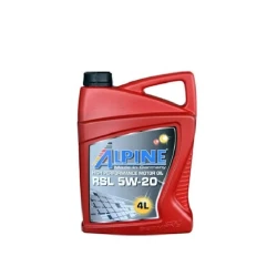 Моторное масло Alpine RSL 5W-20, 4 л