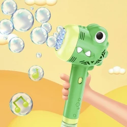 Устройство для мыльных пузырей Bubbles stick, крокодил, световые и звуковые эффекты, зеленый Устройство для мыльных пузырей Bubbles stick, крокодил, световые и звуковые эффекты, зеленый
