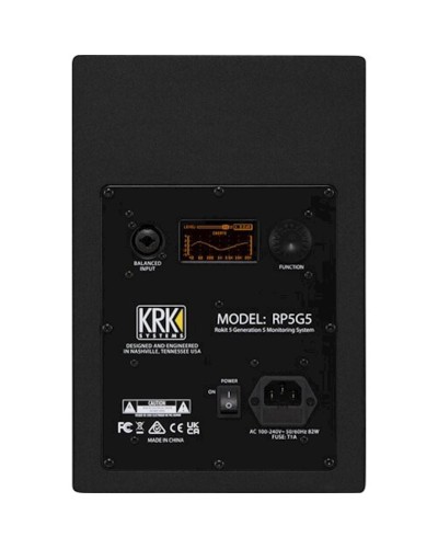 Studiya monitoru KRK Rokit 5 G5 qara/sarı