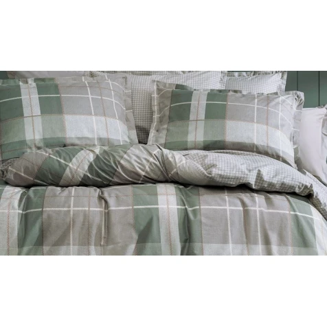 Yataq dəsti Yataş Tancy yorğan üzü 200x220, mələfə 240x260, yastıq üzü 50x70, ikinəfərlik, yaşıl Yataq dəsti Yataş Tancy yorğan üzü 200x220, mələfə 240x260, yastıq üzü 50x70, ikinəfərlik, yaşıl