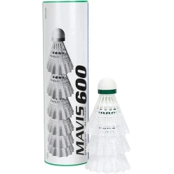 Набор воланов Yonex Mavis 600, 6 шт, белый Набор воланов Yonex Mavis 600, 6 шт, белый