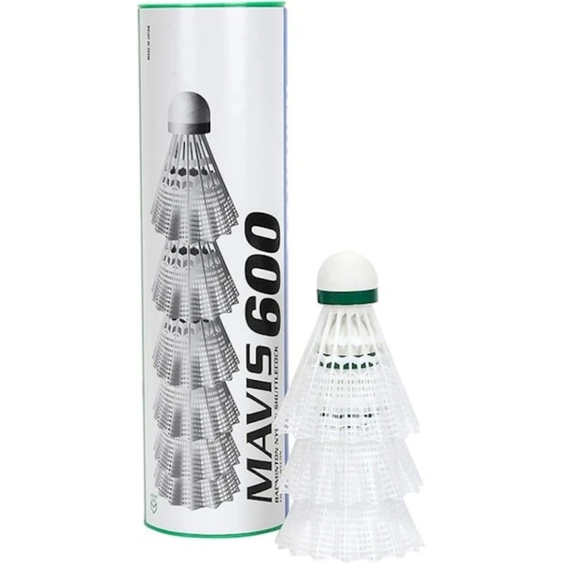 Volanlar dəsti Yonex Mavis 600, 6 əd, ağ Volanlar dəsti Yonex Mavis 600, 6 əd, ağ