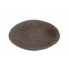 Тарелка Porland Stoneware 04SWA000049, керамогранит, коричневая, 22 см Тарелка Porland Stoneware 04SWA000049, керамогранит, коричневая, 22 см