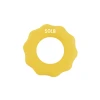 Кистевой эспандер Gymnic Flower 1135, силиконовый, 23 кг, желтый