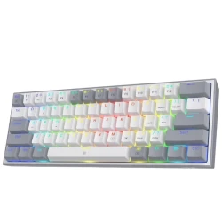 Игровая клавиатура Redragon Fizz RGB White Gray Игровая клавиатура Redragon Fizz RGB White Gray