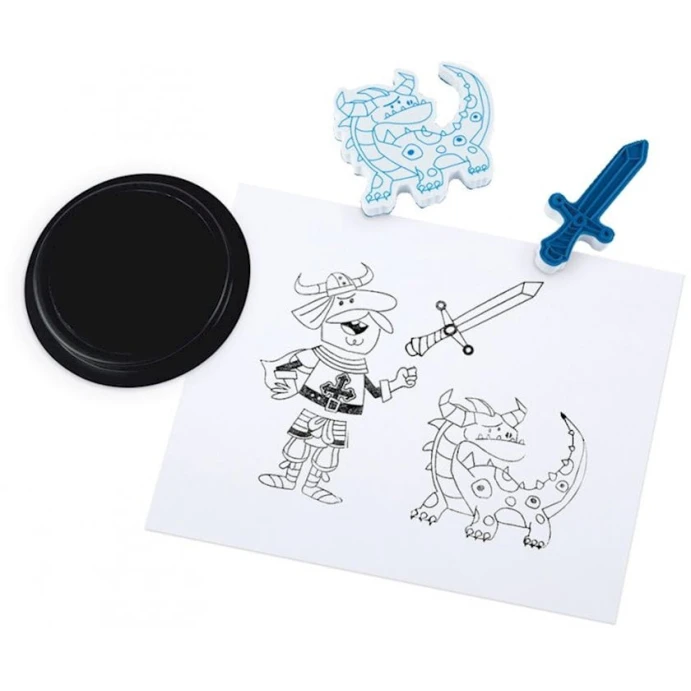 Набор для творчества Janod Штампы Рыцари 30 шт (J07798) Набор для творчества Janod Штампы Рыцари 30 шт (J07798)