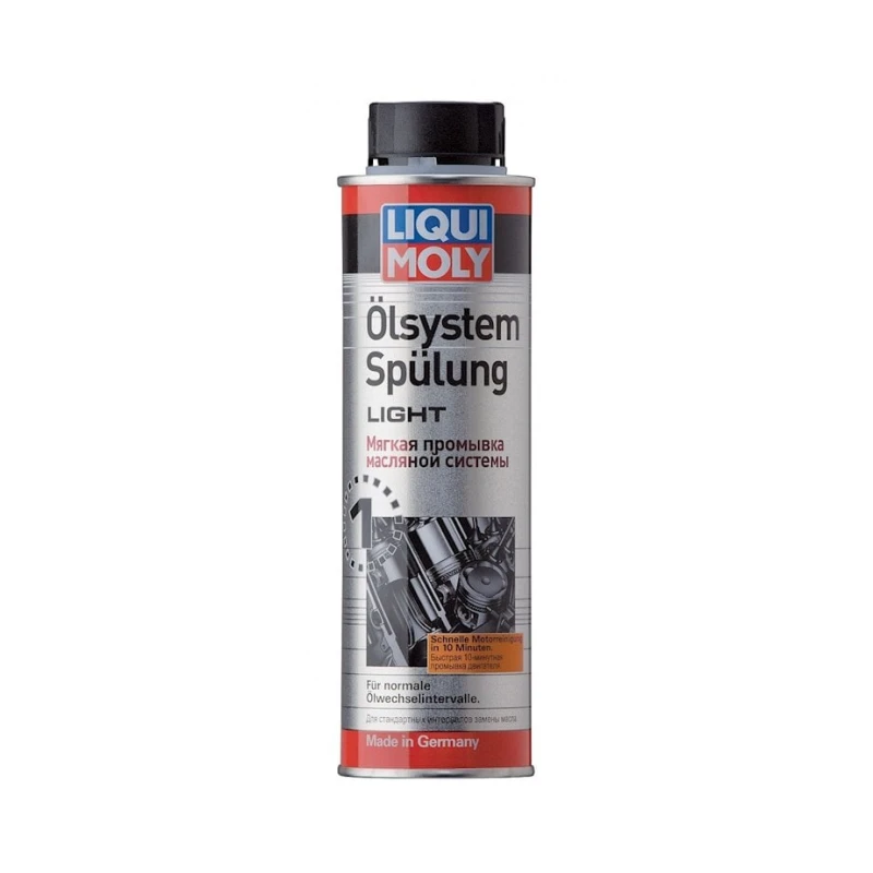 Мягкая промывка масляной системы Liqui Moly Oilsystem Spulung Light 7590, 300 мл Мягкая промывка масляной системы Liqui Moly Oilsystem Spulung Light 7590, 300 мл