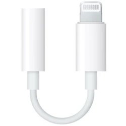 Переходник Apple Lightning to 3.5 mm Headphone Jack White (190198001795)