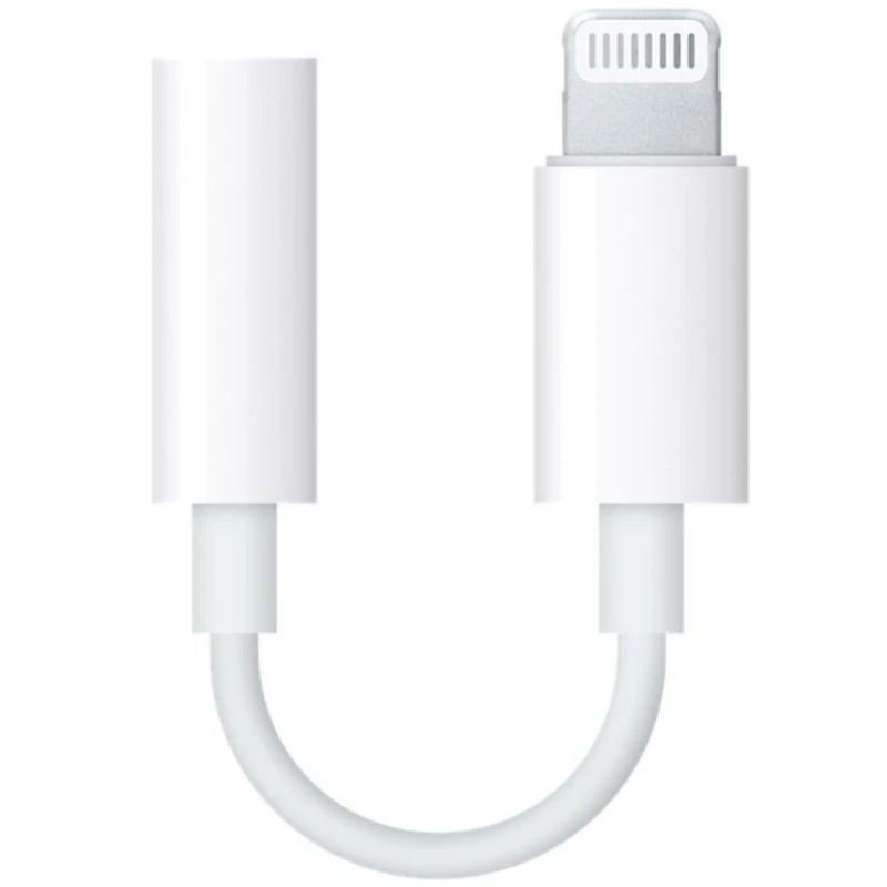 Переходник Apple Lightning to 3.5 mm Headphone Jack White (190198001795)