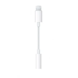 Переходник Apple Lightning to 3.5 mm Headphone Jack White (190198001795)