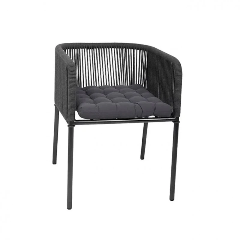 Stul üçün yastıq Tulipano, 45x45 sm, mikrofibra, boz Stul üçün yastıq Tulipano, 45x45 sm, mikrofibra, boz