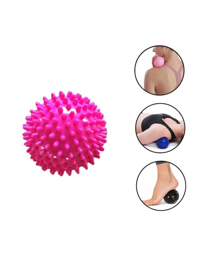 Tikanlı masaj topu Gymnic 1427, çəhrayı, 7 sm