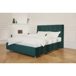 Двуспальная кровать Beyosa Rossini BYS0040, текстиль, 160x200 см