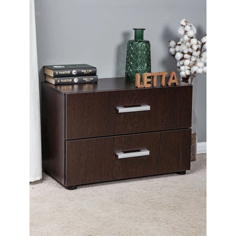 Тумба 61.5x30x43 см, ЛДСП, Венге, Коричневый Тумба 61.5x30x43 см, ЛДСП, Венге, Коричневый