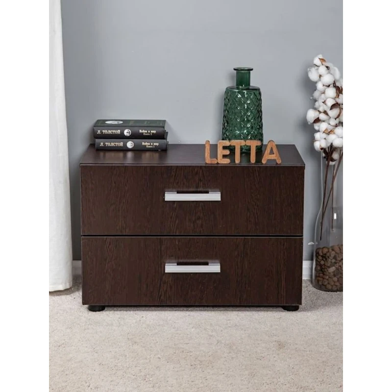 Тумба 61.5x30x43 см, ЛДСП, Венге, Коричневый Тумба 61.5x30x43 см, ЛДСП, Венге, Коричневый