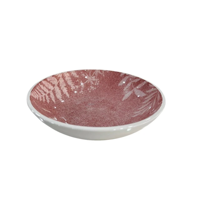 Тарелка глубокая Danny Home, керамика, белая/коричневая, 19.5 см Тарелка глубокая Danny Home, керамика, белая/коричневая, 19.5 см