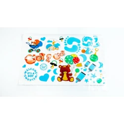 Набор наклеек It's a Boy PW00505, разноцветный Набор наклеек It's a Boy PW00505, разноцветный