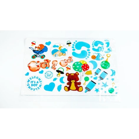 Набор наклеек It's a Boy PW00505, разноцветный