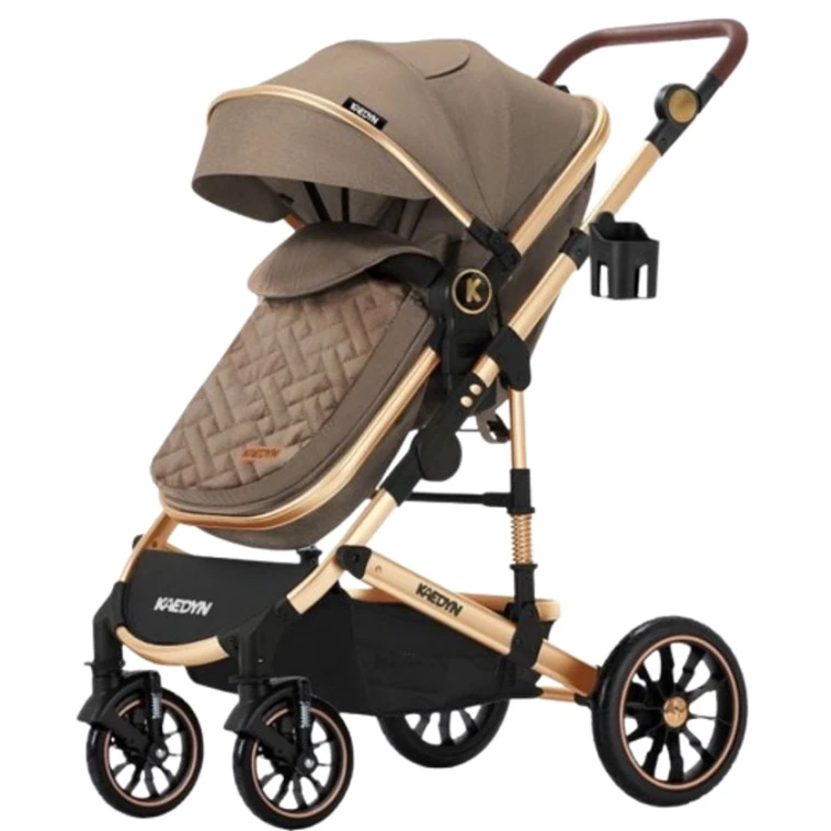 Детская коляска Kaedyn 530_3, коричневая Детская коляска Kaedyn 530_3, коричневая