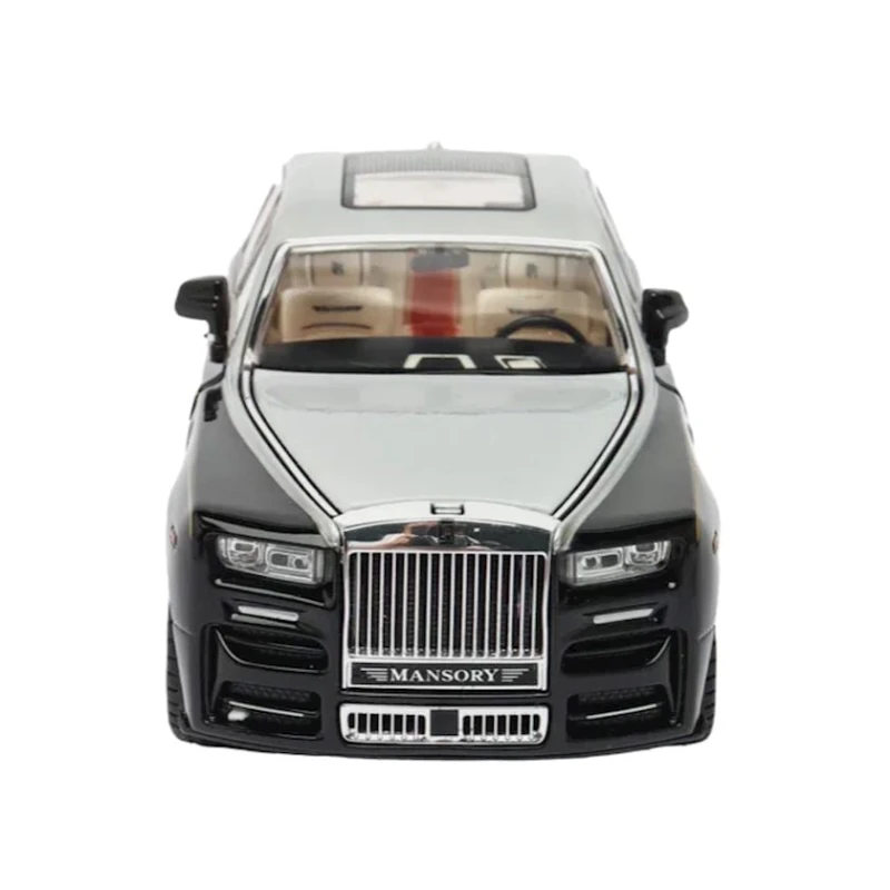 Машинка Rolls Royce Phantom, черный/серебристый