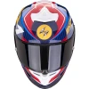 Motosiklet dəbilqəsi Scorpion EXO-R1 Evo Air Coup Blue-Red-Yellow, ölçü L