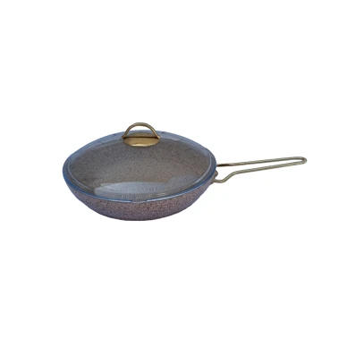 Tava Canali EVDC041, 24 sm, alüminium/qranit, bej Tava Canali EVDC041, 24 sm, alüminium/qranit, bej