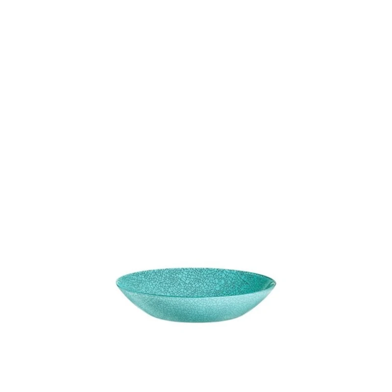 Тарелка Luminarc Icy круглая, 20 см, стекло, голубой Тарелка Luminarc Icy круглая, 20 см, стекло, голубой