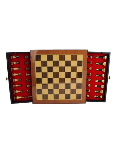 Şahmat dəsti Chess Academy, taxta, 42x42 sm